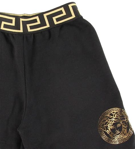 short femme versace|versace shorts black.